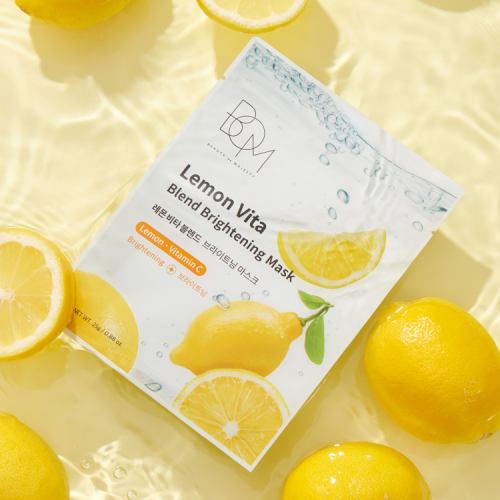 B.O.M B.O.M Lemon Vita Blend Radiance Mask (10 sheets)