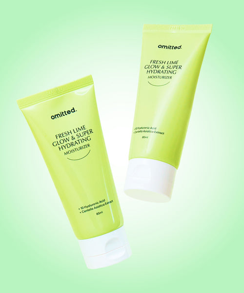 OMITTED Fresh Lime Glow Moisture Soothing Cream 80ml x 2