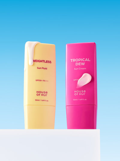 HOUSE OF HUR Sun Cream Duo SPF 50 (Waitress & Tropical Dew)