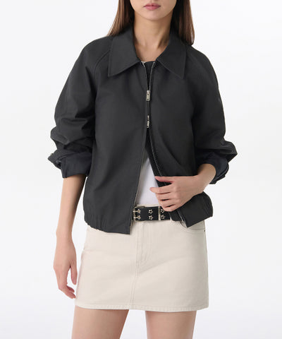 MUSINSA STANDARD WOMAN Jacket Dark Gray