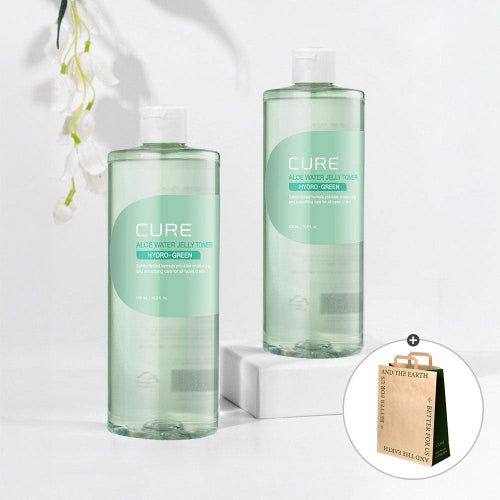 KIMJEONGMOONALOE Helps Jelly Toner 500ml x 2