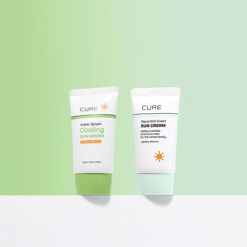 Kim Jeong Moon Aloe Cure Splash Cooling Sunscreen 40ml + Non Nano Green 40ml