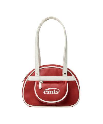 EMIS Vintage Mini Bowling Bag - Red
