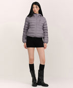 MUSINSA STANDARD WOMAN MUSINSA STANDARD WOMAN Padded Jacket Purple Gray