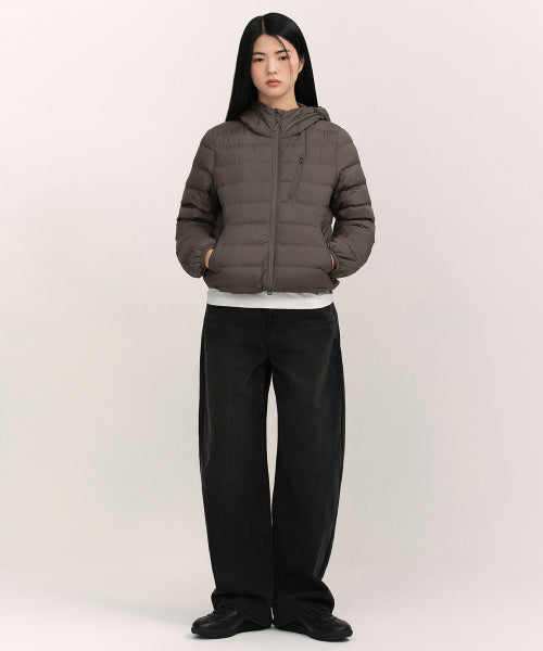 MUSINSA STANDARD WOMAN MUSINSA STANDARD WOMAN Padded Jacket Mocha Brown