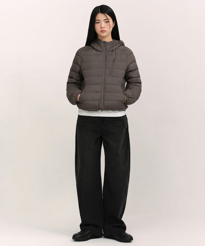 MUSINSA STANDARD WOMAN Padded Jacket Mocha Brown