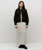 MUSINSA STANDARD WOMAN MUSINSA STANDARD WOMAN Women's Padded Maxi Skirt [Dusty Cream]