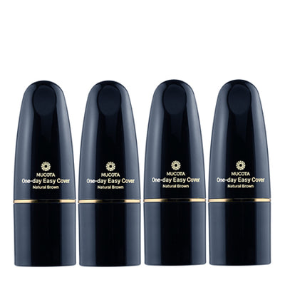 Mukota One Day Easy Cover Gray Stick 4pcs Dark Brown