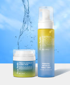 PEACHOLIC [SET] Probiotics Water Relief Bubble Toner 200ml + Probiotics Water Relief Calming Cream 50ml