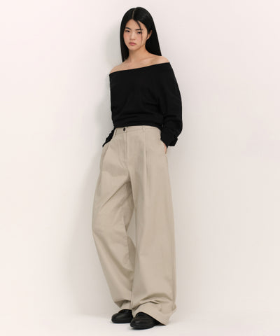 MUSINSA STANDARD WOMAN Women's Chino Pants Light Beige