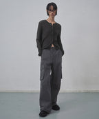 MUSINSA STANDARD WOMAN MUSINSA STANDARD WOMAN Women's Pants Charcoal Gray