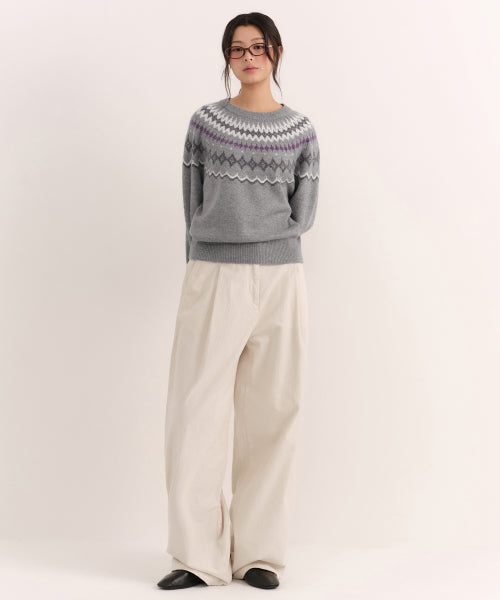 MUSINSA STANDARD WOMAN MUSINSA STANDARD WOMAN Women's Wide Pants [Cream]
