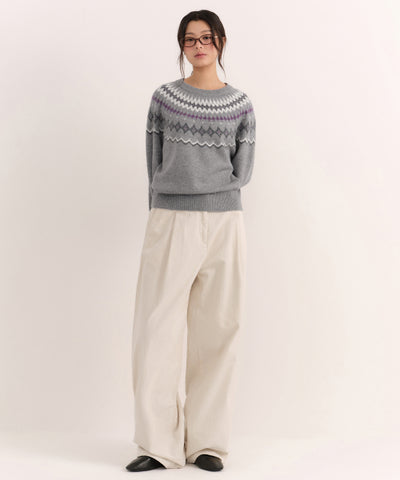 MUSINSA STANDARD WOMAN Women's Wide Pants [Cream]