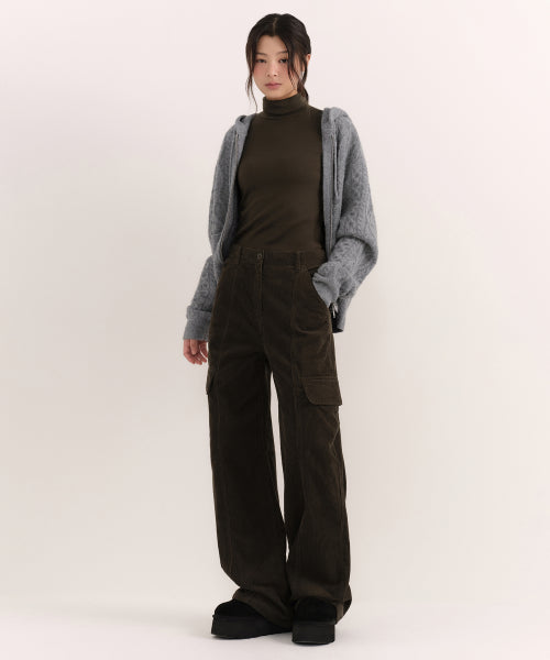 MUSINSA STANDARD WOMAN MUSINSA STANDARD WOMAN Women's Pants Dusty Khaki