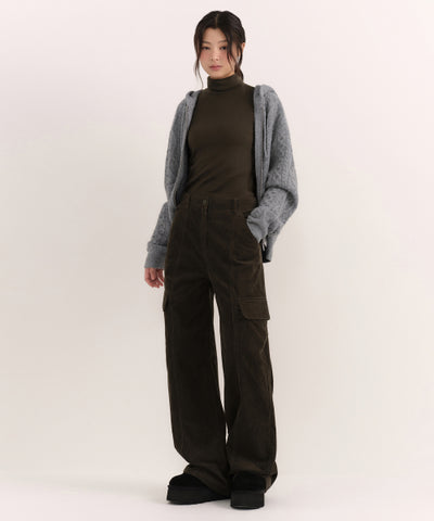 MUSINSA STANDARD WOMAN Women's Pants Dusty Khaki