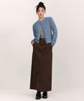 MUSINSA STANDARD WOMAN MUSINSA STANDARD WOMAN Women's Corduroy Maxi Skirt [Brown]
