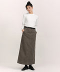 MUSINSA STANDARD WOMAN MUSINSA STANDARD WOMAN Women's Corduroy Maxi Skirt [Taupe]