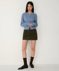 MUSINSA STANDARD WOMAN MUSINSA STANDARD WOMAN Skirt Low Rise Mini Scotts (Khaki)