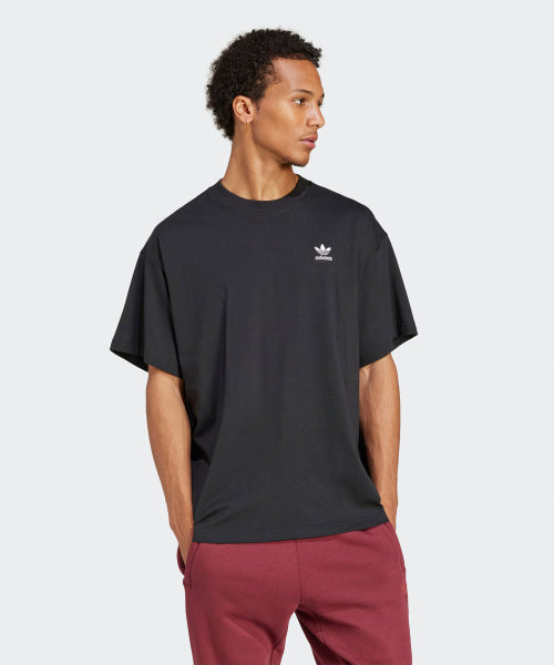 ADIDAS ADIDAS Trefoil Essentials Oversized Tee - Black