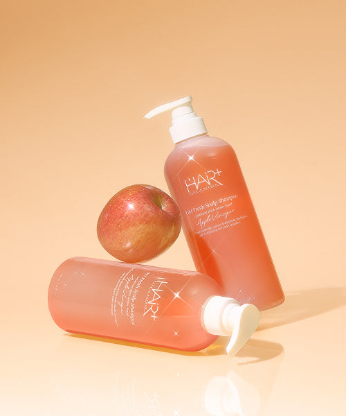 HAIRPLUS O Fresh Apple Vinegar Scalp Dandruff Dead Cell Shampoo 700ml x 2 (Alleviates hair loss symptoms)