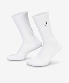 NIKE NIKE Jordan Everyday Crew Socks - White: Black