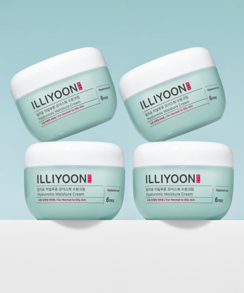 ILLIYOON Hyaluronic Moisture Cream 100ml 4 packs