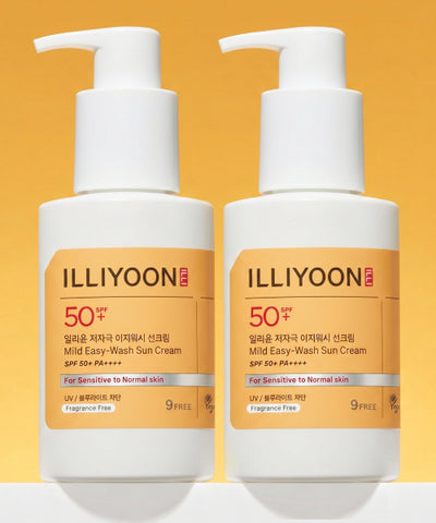 ILLIYOON Hypoallergenic Easy Wash Sun Cream 150ml SPF50+