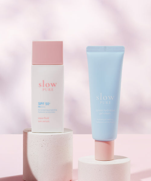 SLOWPURE SLOWPURE Fluid Moisture Sun Serum SPF 50+