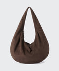 MUSINSA STANDARD WOMAN MUSINSA STANDARD WOMAN Synthetic Suede Rounded Hobo Bag