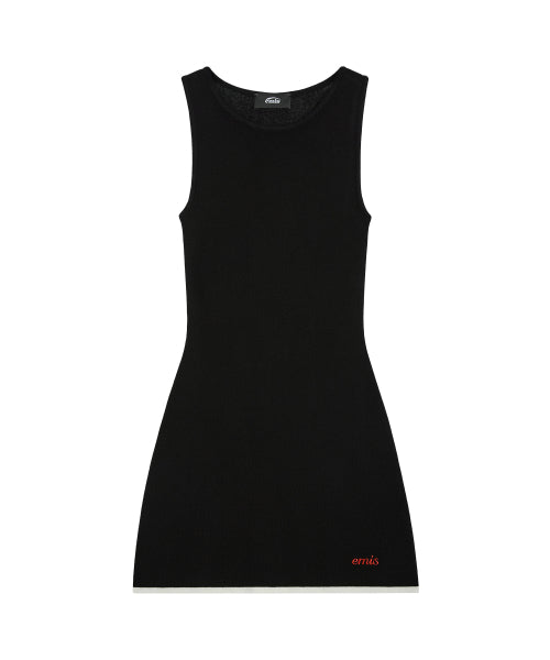 EMIS EMIS Sleeveless Knit Dress Black