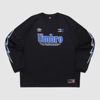 UMBRO One point mesh long sleeve t-shirt black (UQ321CRL71)