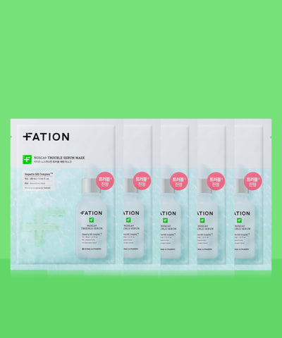 FATION Noscanine Trouble Serum Mask Pack (5 sheets)