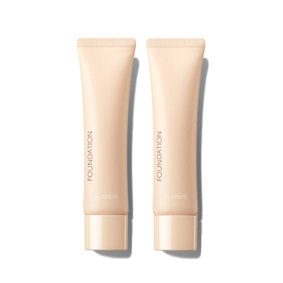 THESAEM Saemmul Airy Cotton Foundation 2PACK
