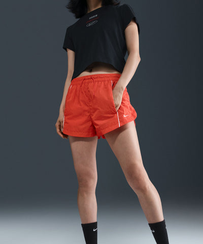 NIKE Mid-rise Woven Shorts - Black