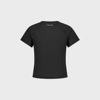 OUTDOOR VOICES (W)Technol-OV DRY FLEX SLIM TEE (BLACK)