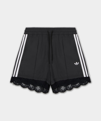 ADIDAS Lace Trimmed 3-Stripe Short Pants - Black