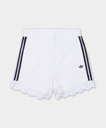 ADIDAS ADIDAS Lace Trimmed 3-Stripe Short Pants - Size M