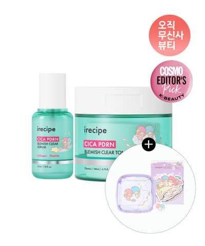 [Collaboration] Cica PDRN Trace Clear Radiance Serum 35ml + 70 soothing pads