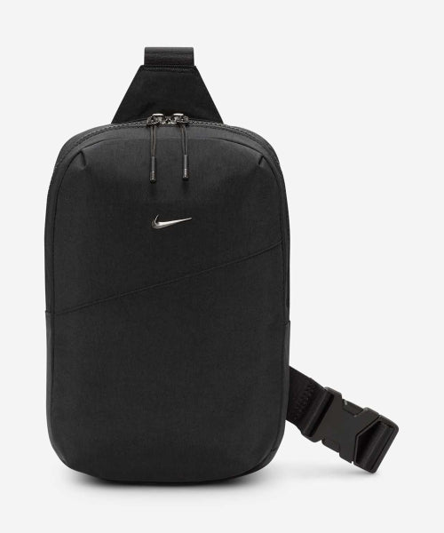 NIKE NIKE Aura Crossbody Bag - Black: Gunmetal