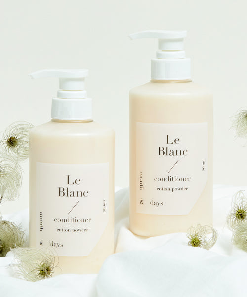 MONTHNDAYS Perfume Care Conditioner Le Blanc 500ml set of 2