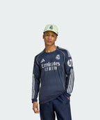 ADIDAS ADIDAS Real Madrid Long Sleeve Away Jersey Size