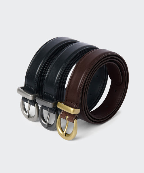 MUSINSA STANDARD WOMAN MUSINSA STANDARD WOMAN Women's Crescent Synthetic Leather Slim Belt_20mm