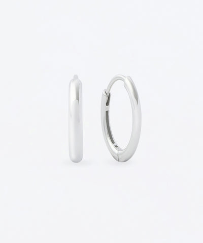 MUSINSA STANDARD WOMAN 925 Silver Hoop Earrings 13mm
