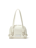 MATIN KIM MATIN KIM BIKER DETAIL SQUARE SHOULDER BAG