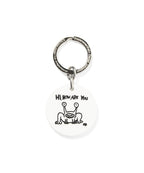THISISNEVERTHAT THISISNEVERTHAT TNT Daniel Johnston Frog Keychain
