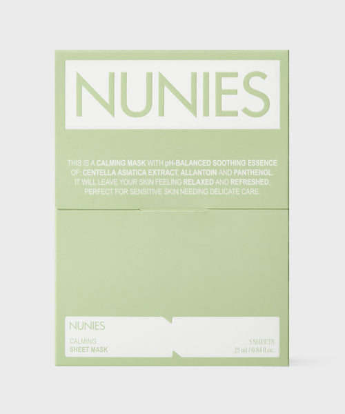 NUNIES NUNIES Calming Mask Cica Magnet 5 Sheets