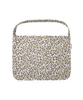 EMIS EMIS LOGO LEOPARD ECO BAG-IVORY