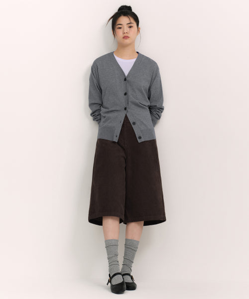 MUSINSA STANDARD WOMAN MUSINSA STANDARD WOMAN Cardigan Medium Gray