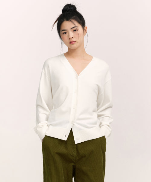 MUSINSA STANDARD WOMAN MUSINSA STANDARD WOMAN Cardigan Relaxed [Size Option]