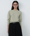 MUSINSA STANDARD WOMAN MUSINSA STANDARD WOMAN Women's Essential Round Neck Knit [Size]